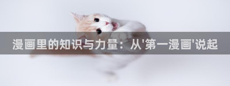 免费漫画漫画之家：漫画里的知识与力量：从\'第一漫画\'说起